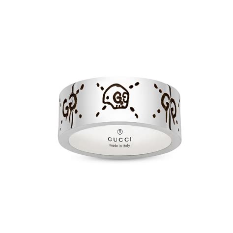 gucci ghost sterling silver bracelet|Gucci ghost ring australia.